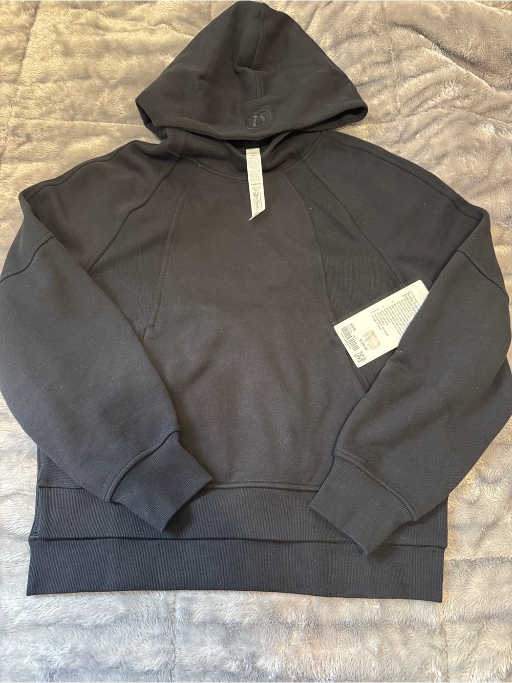 Lululemon Women’s Black Hooded Scuba